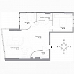 ЖК Аэробус квартира 3 комн. 148 кв.м. 11 этаж
